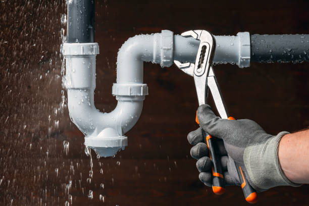 Professional Emergency Plumber technician working in Casco, MI